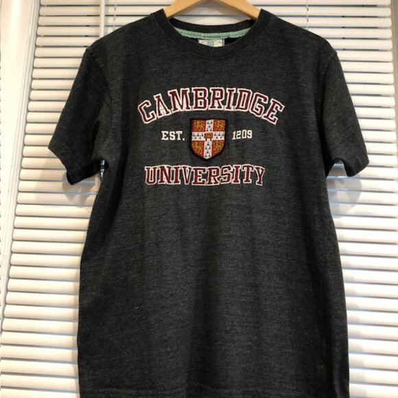 University of Cambridge Official Embroidered Patch Unisex T-Shirt Size M - Picture 3 of 16